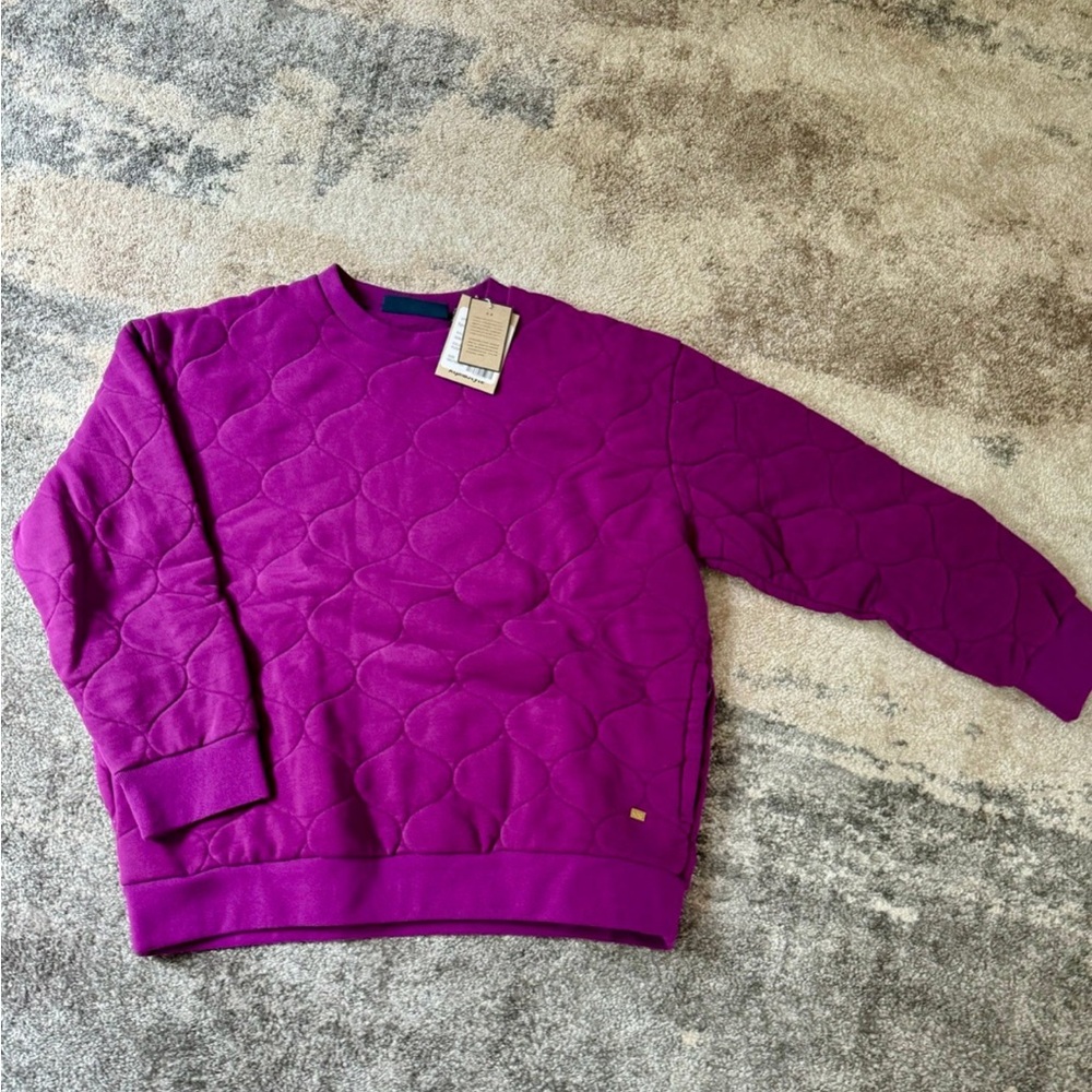 ALPHASTYLE Spica Padded Sweatshirt NWT L